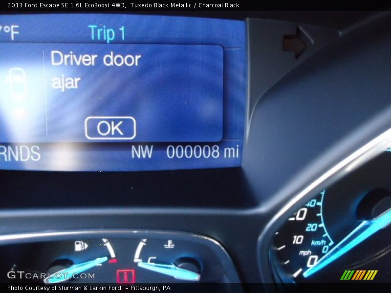 Tuxedo Black Metallic / Charcoal Black 2013 Ford Escape SE 1.6L EcoBoost 4WD