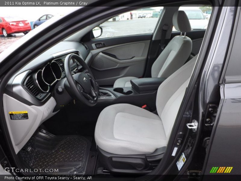 Platinum Graphite / Gray 2011 Kia Optima LX