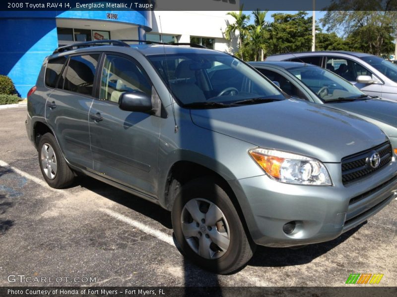 Everglade Metallic / Taupe 2008 Toyota RAV4 I4