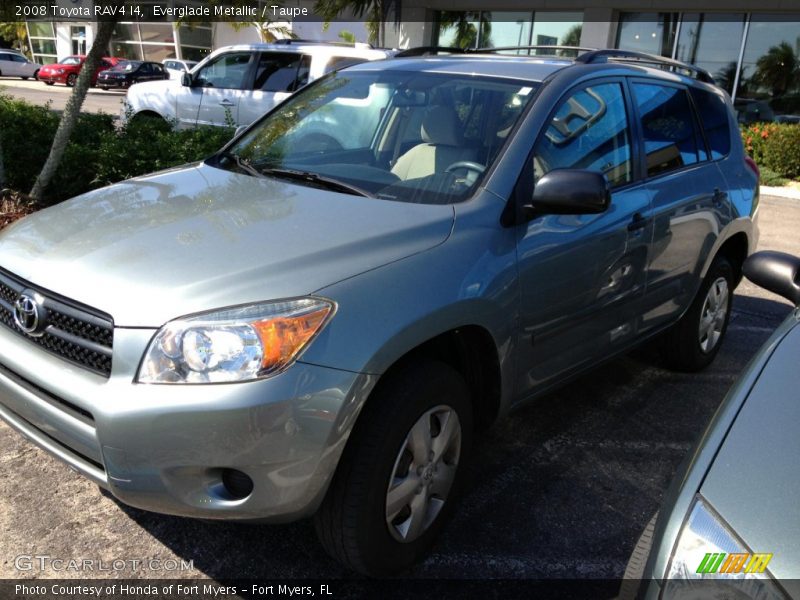 Everglade Metallic / Taupe 2008 Toyota RAV4 I4