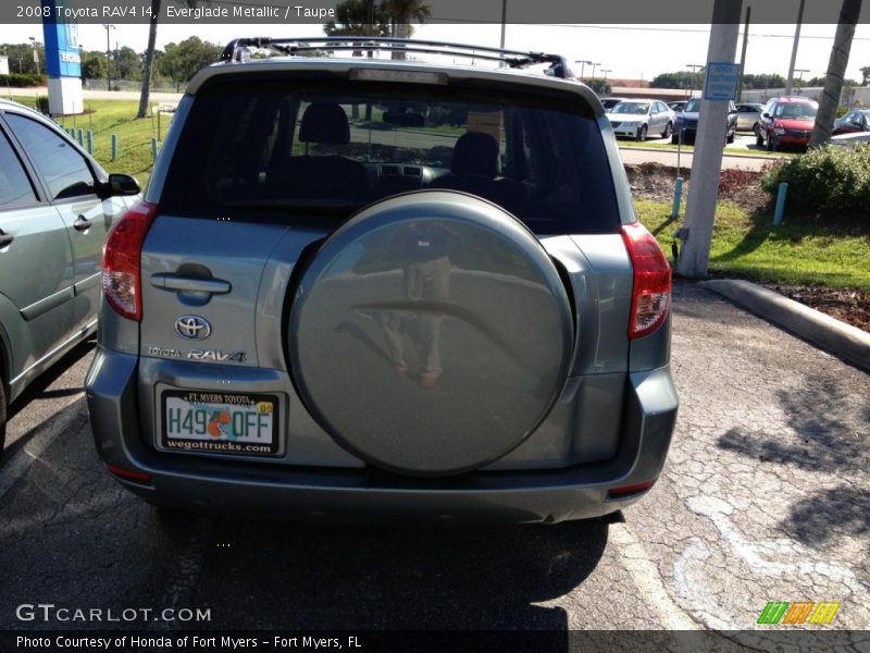 Everglade Metallic / Taupe 2008 Toyota RAV4 I4