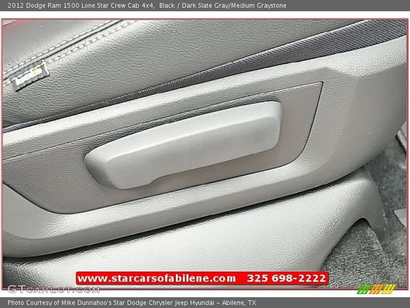 Black / Dark Slate Gray/Medium Graystone 2012 Dodge Ram 1500 Lone Star Crew Cab 4x4