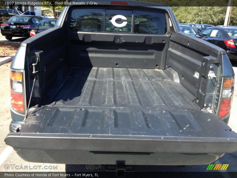 Steel Blue Metallic / Gray 2007 Honda Ridgeline RTX