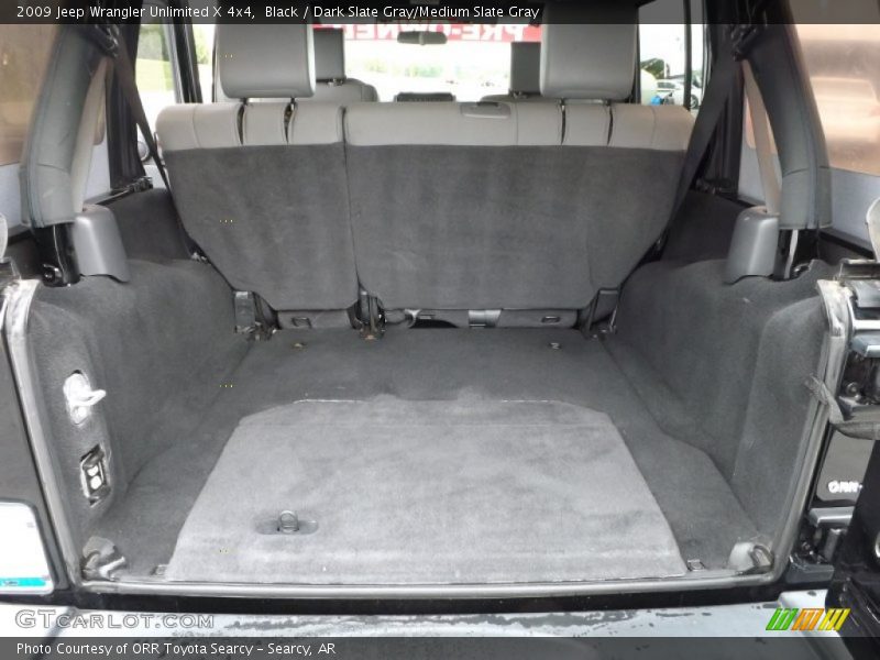 Black / Dark Slate Gray/Medium Slate Gray 2009 Jeep Wrangler Unlimited X 4x4
