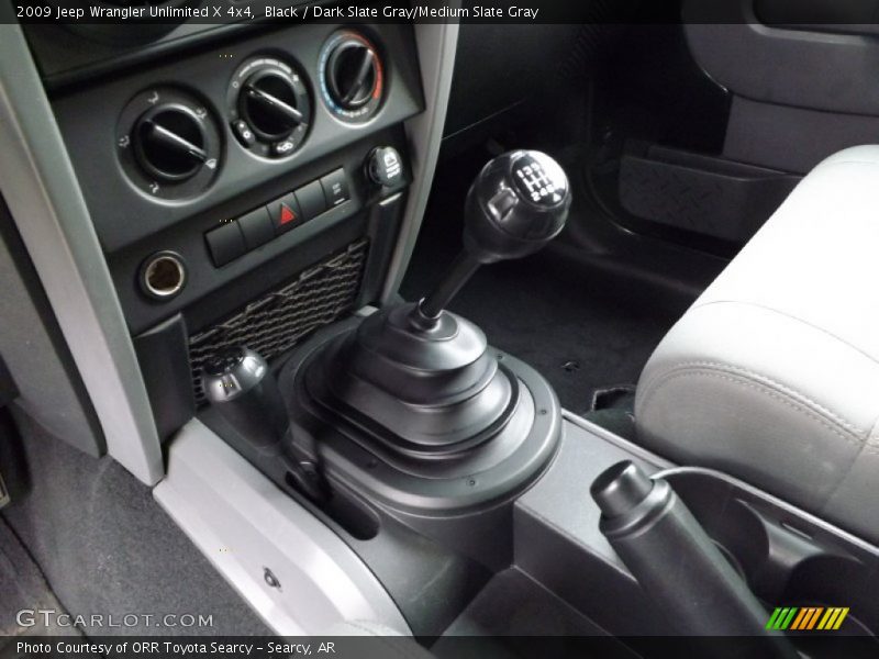 Black / Dark Slate Gray/Medium Slate Gray 2009 Jeep Wrangler Unlimited X 4x4