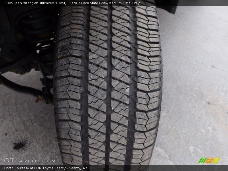 Black / Dark Slate Gray/Medium Slate Gray 2009 Jeep Wrangler Unlimited X 4x4
