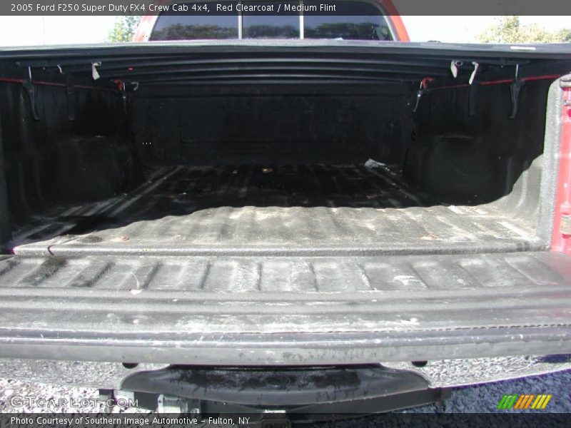 Red Clearcoat / Medium Flint 2005 Ford F250 Super Duty FX4 Crew Cab 4x4