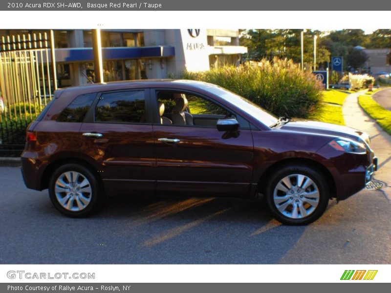 Basque Red Pearl / Taupe 2010 Acura RDX SH-AWD