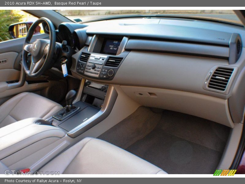 Basque Red Pearl / Taupe 2010 Acura RDX SH-AWD