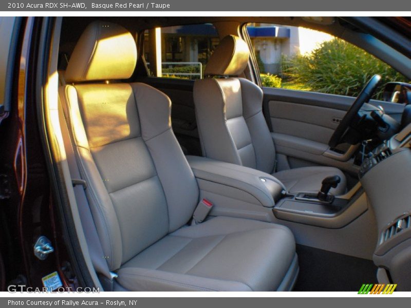 Basque Red Pearl / Taupe 2010 Acura RDX SH-AWD