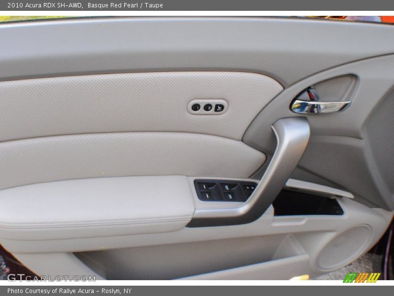 Basque Red Pearl / Taupe 2010 Acura RDX SH-AWD