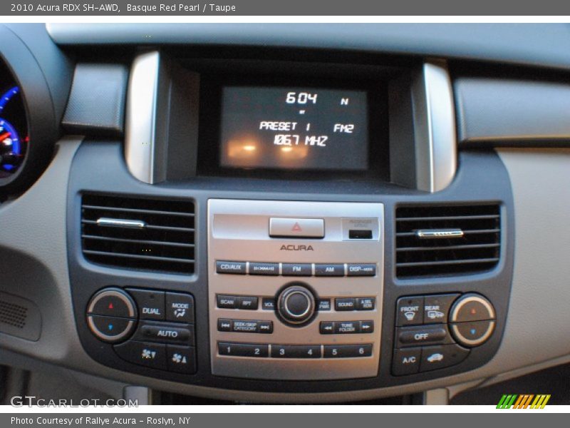Basque Red Pearl / Taupe 2010 Acura RDX SH-AWD