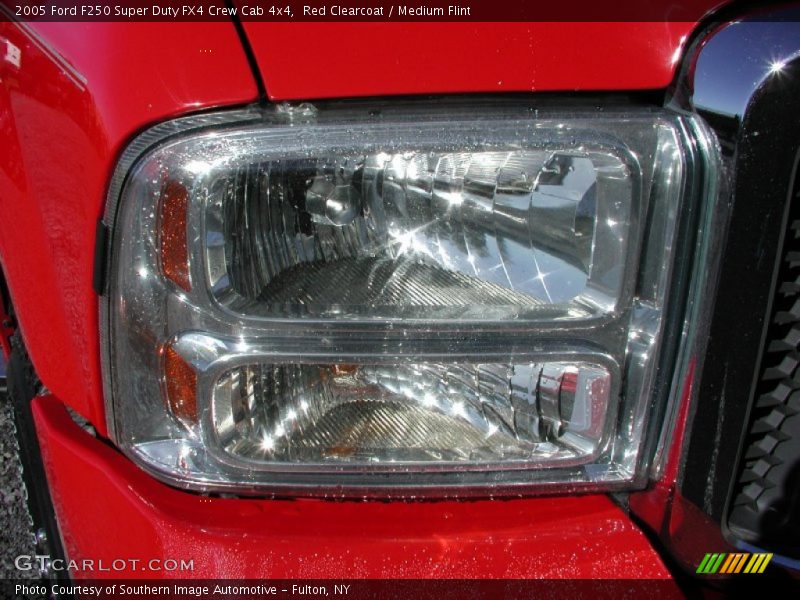 Red Clearcoat / Medium Flint 2005 Ford F250 Super Duty FX4 Crew Cab 4x4