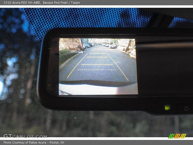 Basque Red Pearl / Taupe 2010 Acura RDX SH-AWD