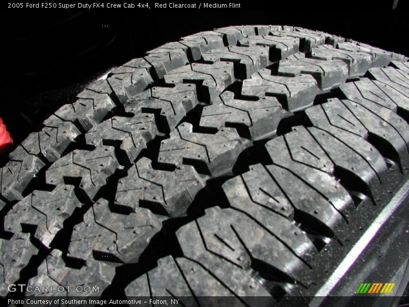 Red Clearcoat / Medium Flint 2005 Ford F250 Super Duty FX4 Crew Cab 4x4