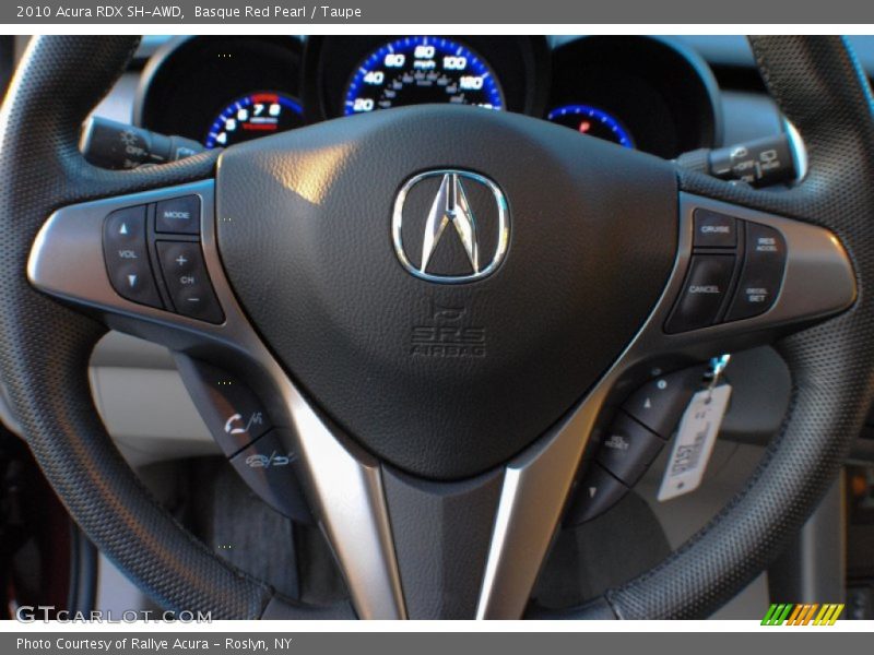 Basque Red Pearl / Taupe 2010 Acura RDX SH-AWD