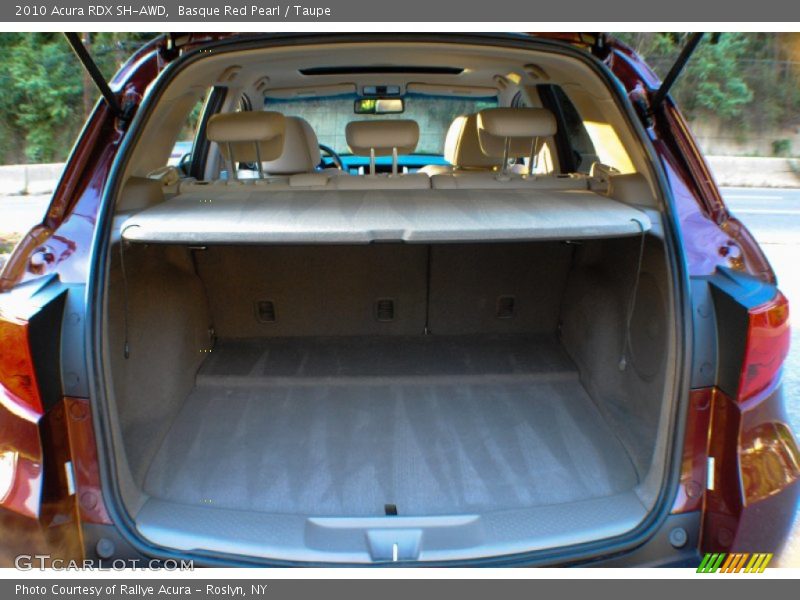 Basque Red Pearl / Taupe 2010 Acura RDX SH-AWD