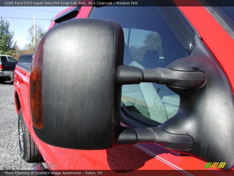 Red Clearcoat / Medium Flint 2005 Ford F250 Super Duty FX4 Crew Cab 4x4