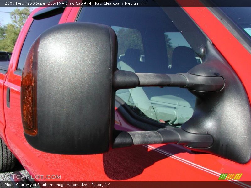 Red Clearcoat / Medium Flint 2005 Ford F250 Super Duty FX4 Crew Cab 4x4