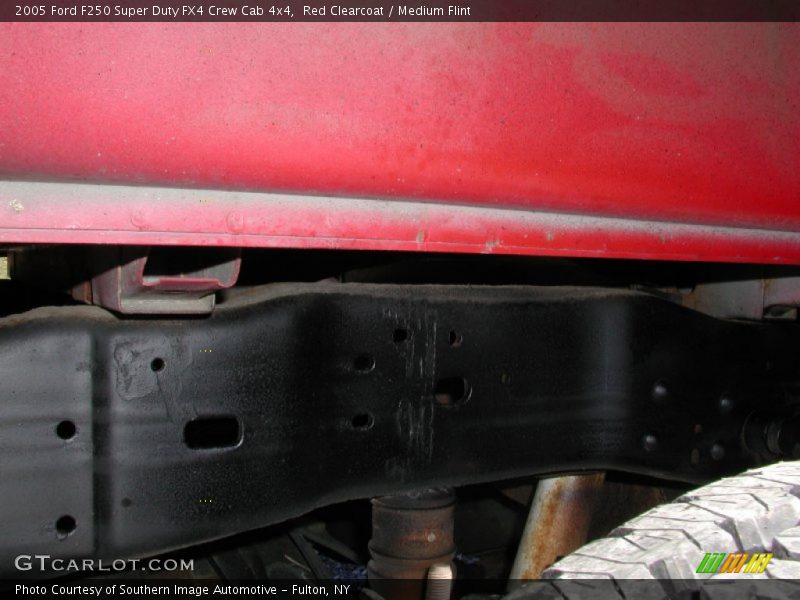 Red Clearcoat / Medium Flint 2005 Ford F250 Super Duty FX4 Crew Cab 4x4