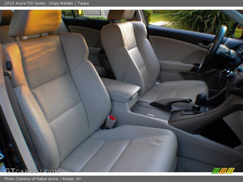 Grigio Metallic / Taupe 2010 Acura TSX Sedan