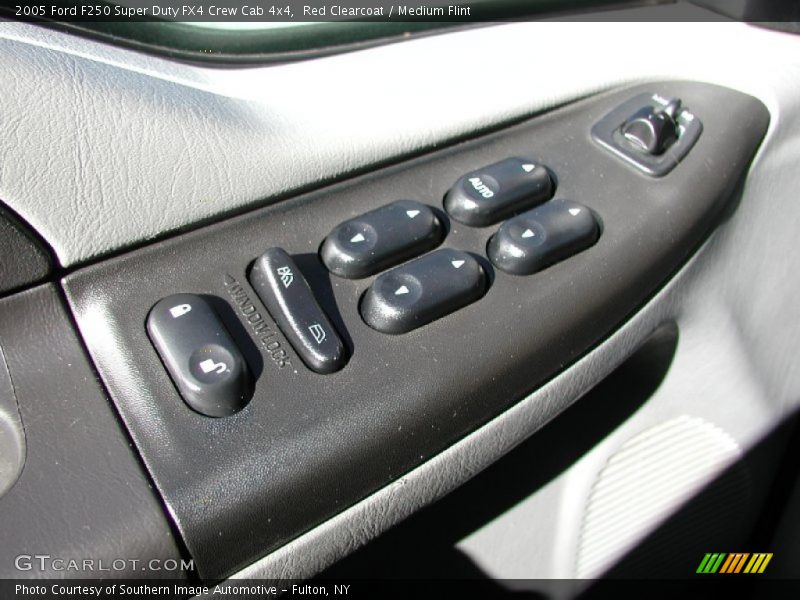 Red Clearcoat / Medium Flint 2005 Ford F250 Super Duty FX4 Crew Cab 4x4