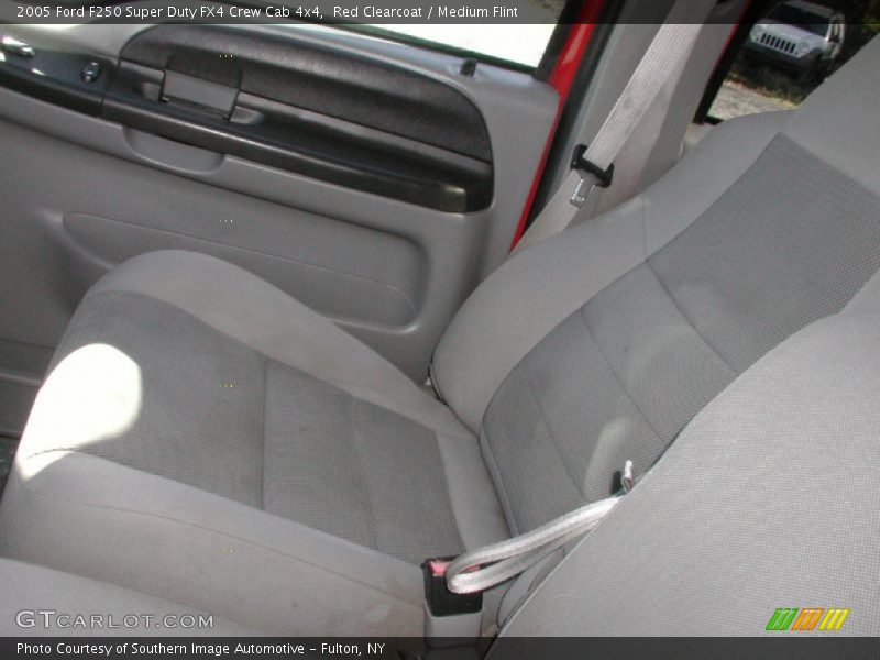 Red Clearcoat / Medium Flint 2005 Ford F250 Super Duty FX4 Crew Cab 4x4
