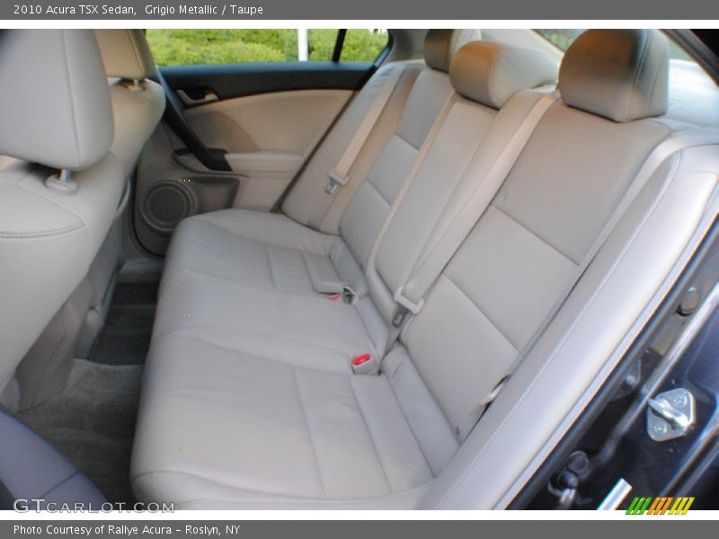 Grigio Metallic / Taupe 2010 Acura TSX Sedan