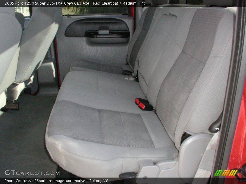 Red Clearcoat / Medium Flint 2005 Ford F250 Super Duty FX4 Crew Cab 4x4