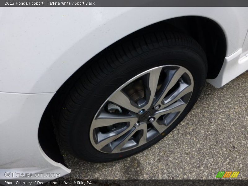 Taffeta White / Sport Black 2013 Honda Fit Sport