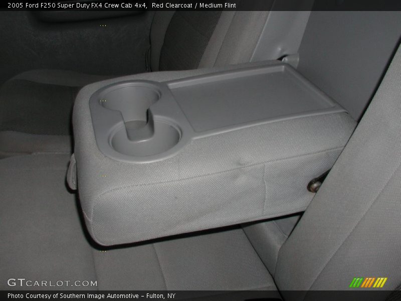 Red Clearcoat / Medium Flint 2005 Ford F250 Super Duty FX4 Crew Cab 4x4