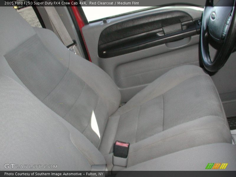 Red Clearcoat / Medium Flint 2005 Ford F250 Super Duty FX4 Crew Cab 4x4