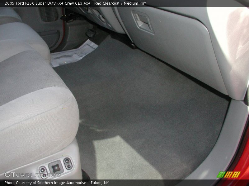 Red Clearcoat / Medium Flint 2005 Ford F250 Super Duty FX4 Crew Cab 4x4