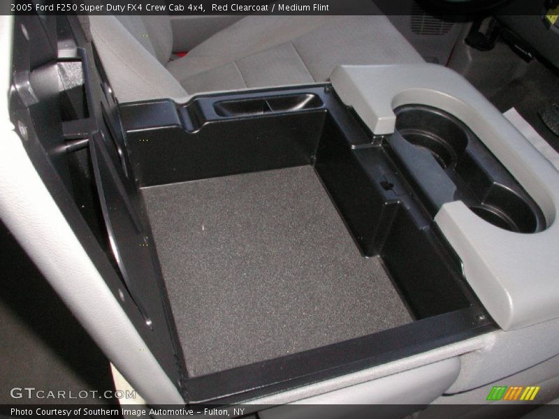 Red Clearcoat / Medium Flint 2005 Ford F250 Super Duty FX4 Crew Cab 4x4