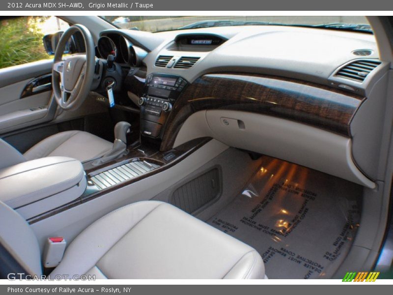 Grigio Metallic / Taupe 2012 Acura MDX SH-AWD