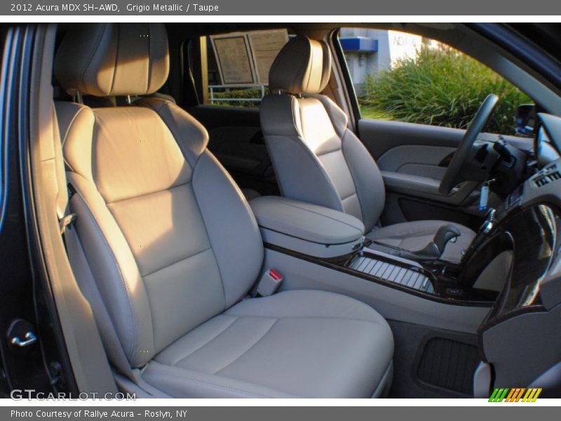 Grigio Metallic / Taupe 2012 Acura MDX SH-AWD