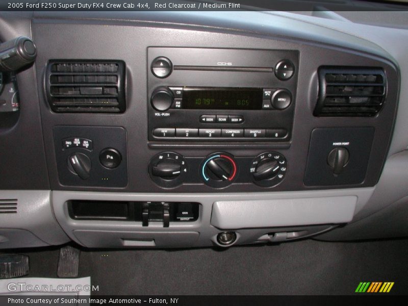 Red Clearcoat / Medium Flint 2005 Ford F250 Super Duty FX4 Crew Cab 4x4