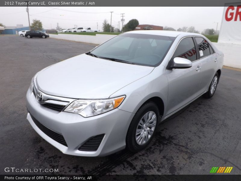Classic Silver Metallic / Ash 2012 Toyota Camry LE