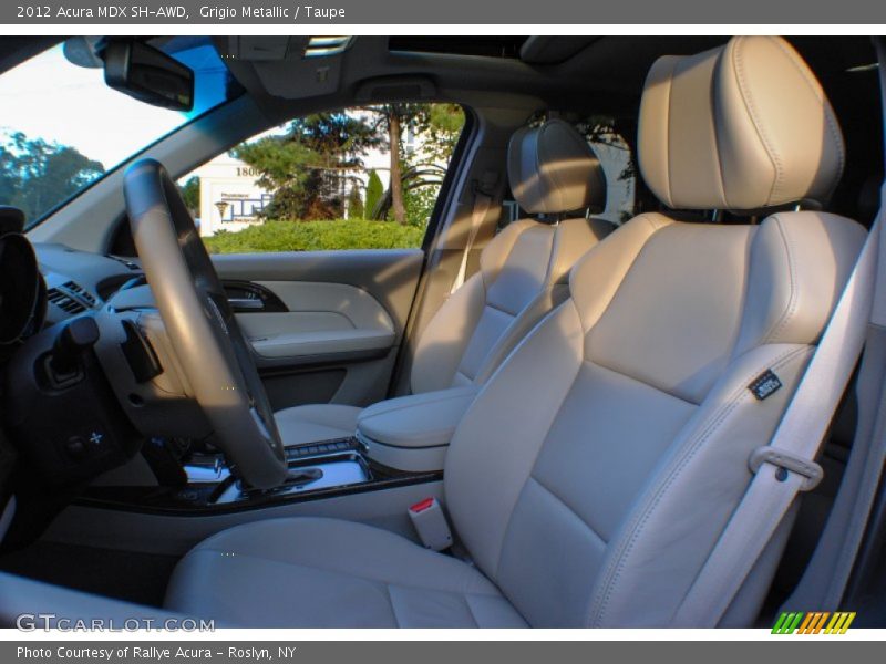 Grigio Metallic / Taupe 2012 Acura MDX SH-AWD