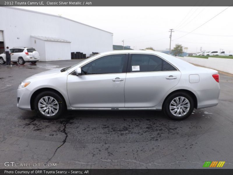 Classic Silver Metallic / Ash 2012 Toyota Camry LE