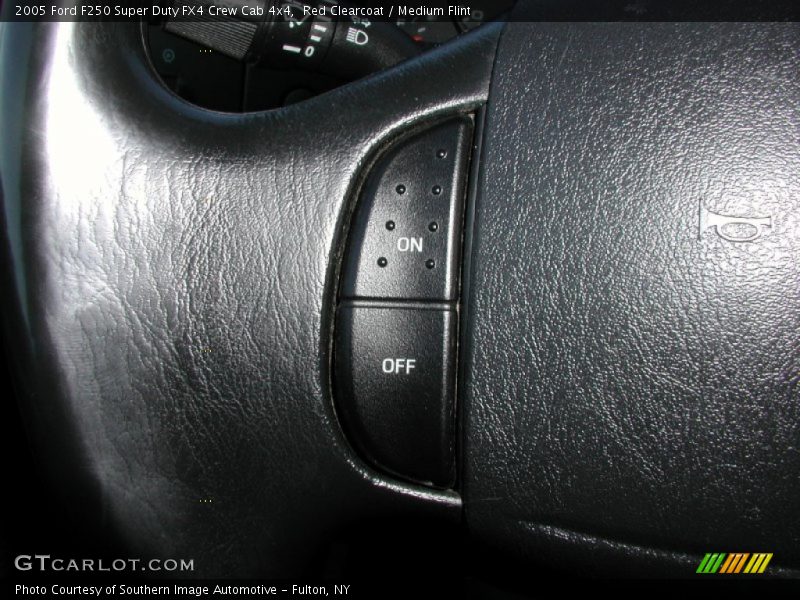 Red Clearcoat / Medium Flint 2005 Ford F250 Super Duty FX4 Crew Cab 4x4