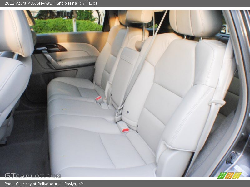 Grigio Metallic / Taupe 2012 Acura MDX SH-AWD