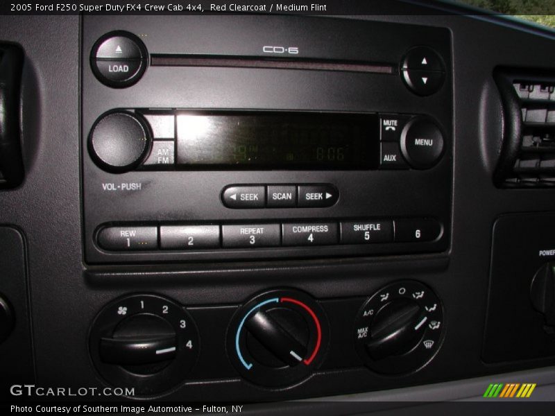 Red Clearcoat / Medium Flint 2005 Ford F250 Super Duty FX4 Crew Cab 4x4