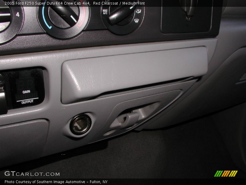 Red Clearcoat / Medium Flint 2005 Ford F250 Super Duty FX4 Crew Cab 4x4