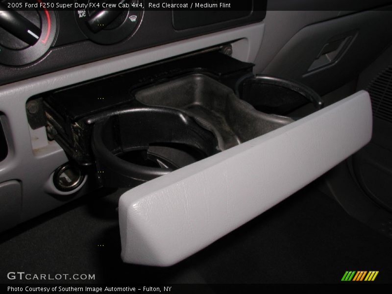 Red Clearcoat / Medium Flint 2005 Ford F250 Super Duty FX4 Crew Cab 4x4