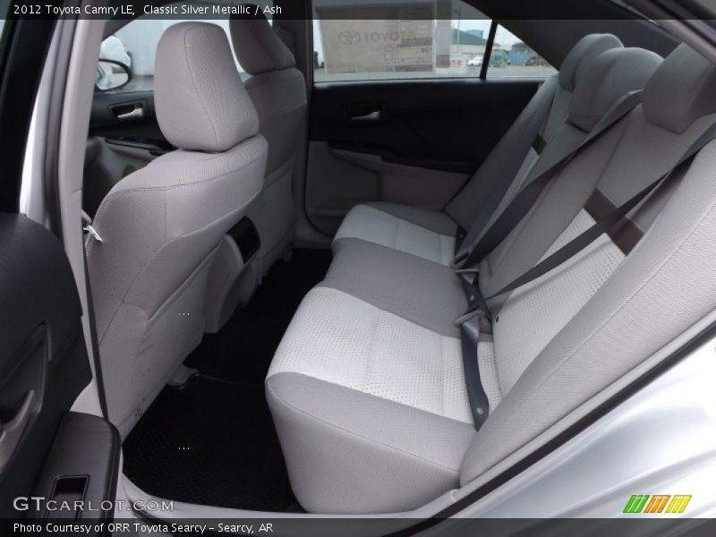Classic Silver Metallic / Ash 2012 Toyota Camry LE