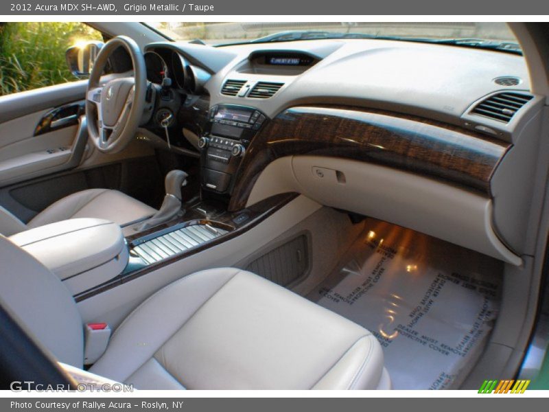 Grigio Metallic / Taupe 2012 Acura MDX SH-AWD