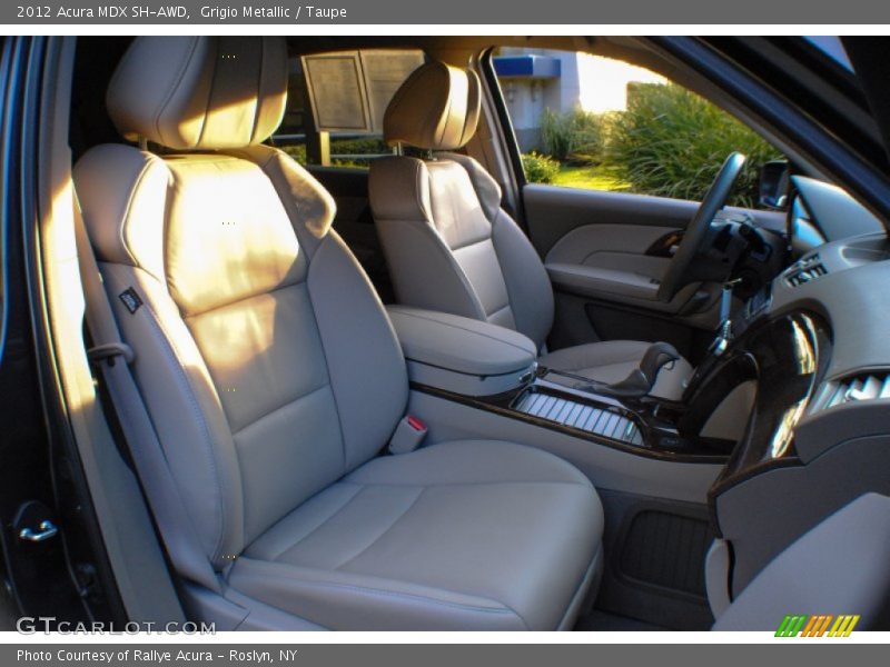 Grigio Metallic / Taupe 2012 Acura MDX SH-AWD