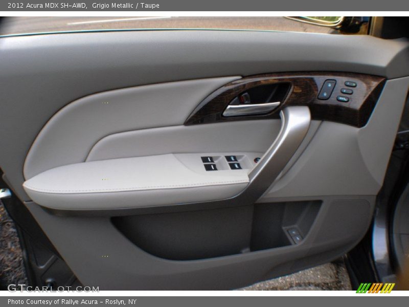Grigio Metallic / Taupe 2012 Acura MDX SH-AWD