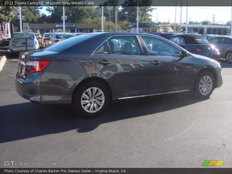 Magnetic Gray Metallic / Ash 2012 Toyota Camry LE